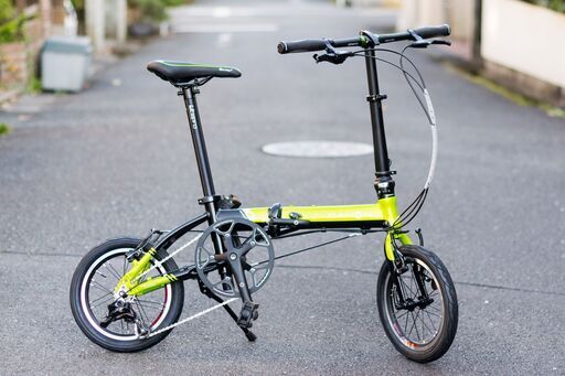 美車　DAHON　K3　イエロー×ブラック
