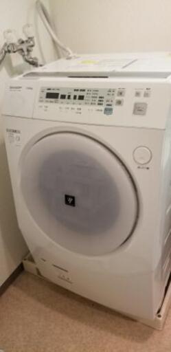 【美品】★シャープ★SHARP★ドラム式洗濯乾燥機★洗濯10kg / 乾燥6kg★ES-V520-WL★