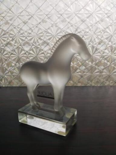 馬の置物 LALIQUE（ラリック） ラリック 馬 置物 アンバー 琥珀
