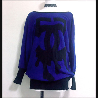 ご購入者様決定【Gixlstyle 】オフショル ドルマンニットチュニックセーターLサイズOK