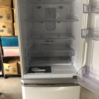 三菱 335L 冷蔵庫 MR-C34W-W