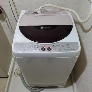 SHARP　洗濯機　ES-FG55J