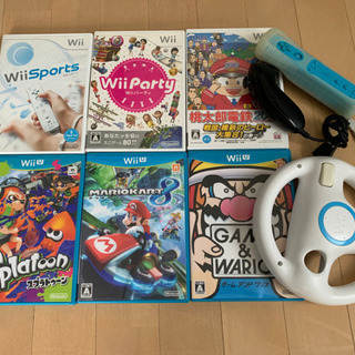 受け渡し決まりました㉓WIIU.WIIソフト　コントローラー