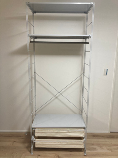 無印良品　ユニットシェルフ　スチール　1