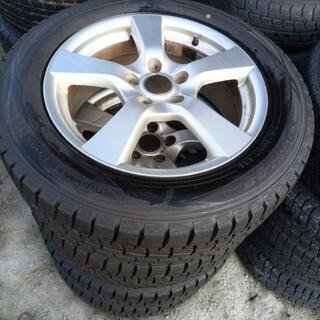 ❄️215/60R17⛄アルファード、ヴェルファイア等に！バリ山！美品！DUNLOP製アルミホイール付スタッドレスタイヤ入荷しました❄️