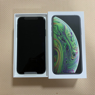 【ネット決済・配送可】iPhoneXs スペースグレイ 64GB...