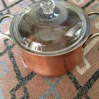 お値下げしました 銅鍋 エリー 仙台の調理器具 鍋 グリル の中古あげます 譲ります ジモティーで不用品の処分