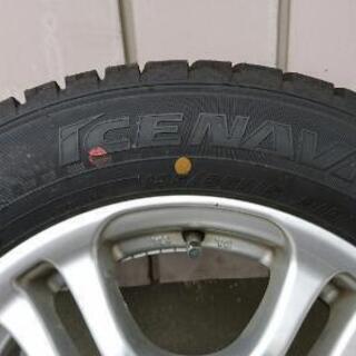 美品 スタットレスタイヤ 4本セット 1シーズン バリ山 ウィッシュ プリウス ノア ヴォクシー等に