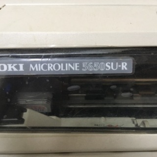 ドットプリンター　ＯＫＩ　Micro Line 5650SU-R