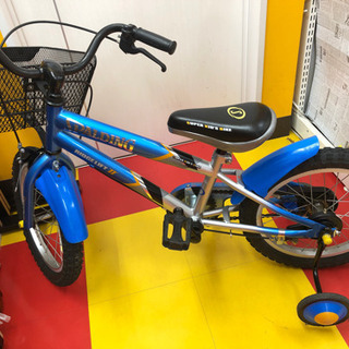 上尾工業　スポルディング　SPALDING　16インチ　自転車　子供　男の子