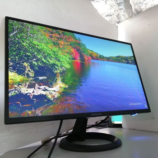 【お取引き中】PRINCETON 23.8型ワイドカラー液晶ディスプレイ　ADSパネル採用 白色LEDバックライト  PTFBJA-24W　ベゼル幅8.2㎜