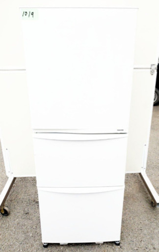 ①‼️大容量‼️1019番 TOSHIBA✨東芝ノンフロン冷凍冷蔵庫✨GR-34ZY‼️