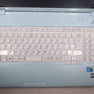 初心者におすすめ♪ 水色ノートパソコン ワード＆エクセル マウスもお