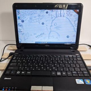 富士通ノートPC LOOX windows10/マイクロソフトオ...