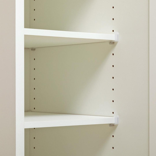 ニトリ シェルフ ポルテD 40MS-R WH 右開き ホワイト