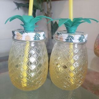 パイナップル🍍グラス２個セット