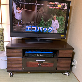 SONY TVとテレビ台セット