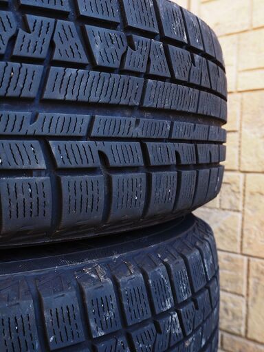 値下げ：中古 スタッドレス＋アルミホイール 4本 （日産ノートで使用）
