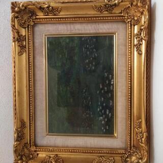 アンティーク 額縁 絵画付き