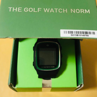 GreenOn（グリーンオン）ザ・ゴルフウォッチ ノルムⅡ [ブラック]  コネクタ欠品 GreenOn（グリーンオン）ザ・ゴルフウォッチ ノルムⅡ [ブラック