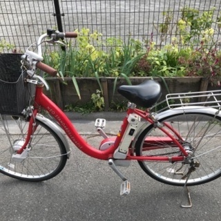 【少々難あり】中古電動自転車　サンヨー