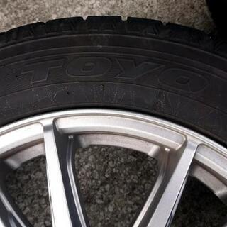 ✨美品✨15インチアルミホイール バリ山スタッドレスタイヤ  4本セット