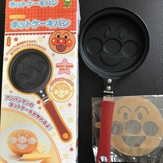 【中古品】アンパンマン　ホットケーキパン