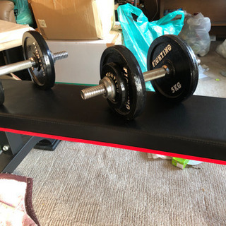 ダンベルとマットセット ダンベルとマットセット