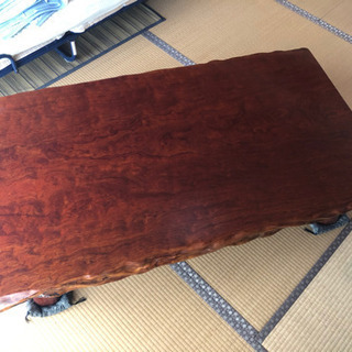 無垢材ローテーブル