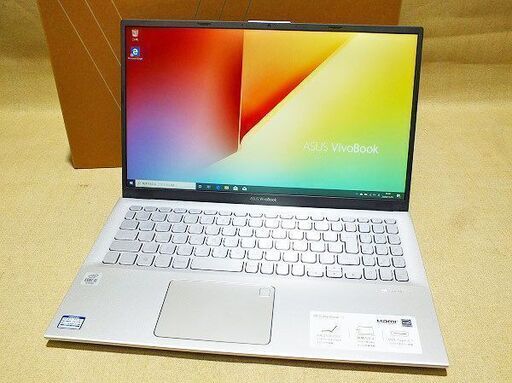 【苫小牧バナナ】ASUS VivoBook 15 ノートパソコン X512JA i5-1035G1 メモリ8GB SSD512GB 1.00GHz シルバー windows10 未使用Office付♪