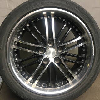 ZEUS LINE / 18インチ 5穴-114.3 / 18×7 2/1 / 225/45R18 / エスティマ VOXY ノア / 中古