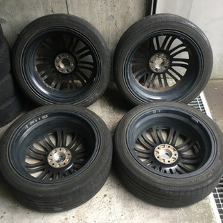 ZEUS LINE / 18インチ 5穴-114.3 / 18×7 2/1 / 225/45R18 / エスティマ VOXY ノア / 中古