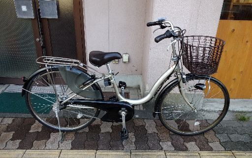 (本体のみ)YAMAHA PAS Natura 26吋電動アシスト自転車 アルミ/ベージュ