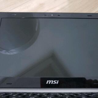 ノートパソコン 【未使用に近い】モバイルパソコン msi-U160DX
