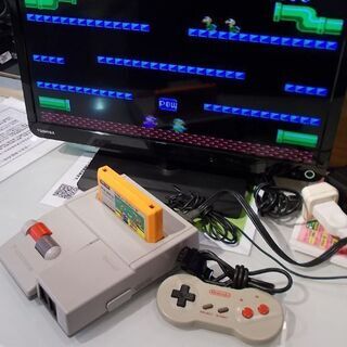 ニューファミコン 本体 HVC-101 HVC-NFF AV端子ファミコン コントローラー2個 ファミリーコンピューター nintendo 札幌市東区 新道東店 ニューファミコン 本体 HVC-101 HVC-NFF AV端子ファミコン