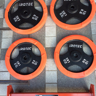 AA◎IROTEC アイロテック ダンベル・バーベル/GronG グロング バーベルスタンド セット