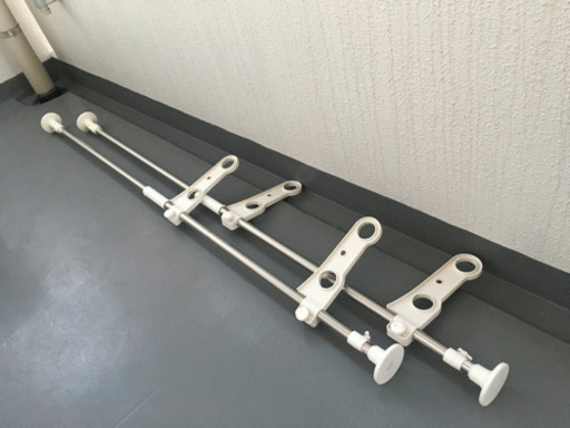 アイリスオーヤマ 洗濯物干し 5人用 竿受け2段 物干し竿一本 Choco18 名古屋の家具の中古あげます 譲ります ジモティーで不用品の処分