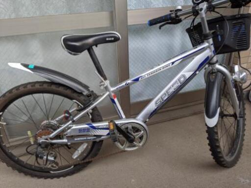自転車 子供用 22インチ シマノ製6段ギア
