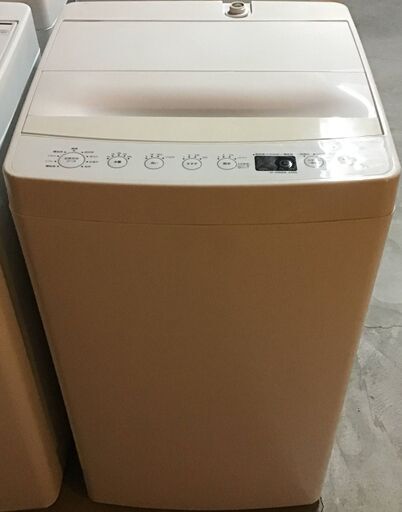 【送料無料・設置無料サービス有り】洗濯機 2019年製 TAG label AT-WM45B 中古