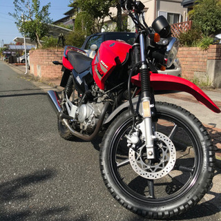 ヤマハ YBR125 赤 走行8065km いい音しますよ