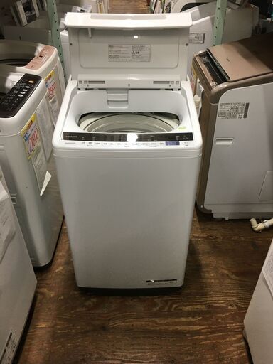 HITACHI 洗濯容量7.0kg洗濯機　BW-V70E　高年式！　今年中自社配達無料！