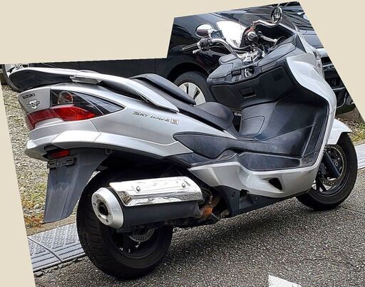 ★値引で60000円☆お届け可★スズキ スカイウェイブ250S CJ44A★全国発送可能★スカイウェーブ　スカブ　車体　純正 ビッグスクーター ×ビックスクーター ☆値引で60000円☆お届け可☆スズキ スカイウェイブ250 CJ44A ☆全国