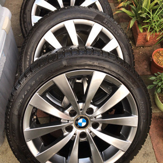 MOTEC グレン BMWスタッドレスタイヤ付きホイール225.45.17 pcd120 7.5