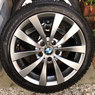 MOTEC グレン　BMWスタッドレスタイヤ付きホイール225.45.17 pcd120 7.5j
