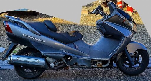 ★値引で18000円☆お届け可★スカイウェイブ250 エプシロン250　CJ43A CJ43B　スカイウェーブ　スカブ　車体　純正 ビッグスクーター ×ビックスクーター ☆値引で18000円☆お届け可☆スカイウェイブ250 エプシロン250 CJ43A