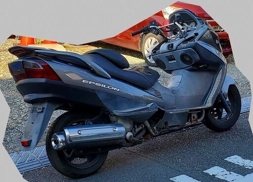 ★値引で18000円☆お届け可★スカイウェイブ250 エプシロン250　CJ43A CJ43B　スカイウェーブ　スカブ　車体　純正 ビッグスクーター ×ビックスクーター ☆値引で18000円☆お届け可☆スカイウェイブ250 エプシロン250 CJ43A