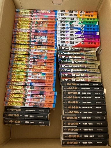 コミック240冊　スラムダンク、ジョジョ、ルーキーズ、寄生獣、ドカベン他