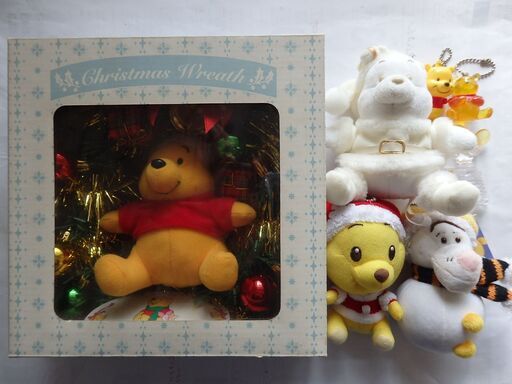クリスマス 飾り オーナメントくまのプーさん きゅうちゃん 千葉のおもちゃ ぬいぐるみ の中古あげます 譲ります ジモティーで不用品の処分