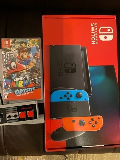 新品スイッチ本体 + スーパーマリオオデッセイ
