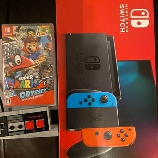 新品スイッチ本体 + スーパーマリオオデッセイ